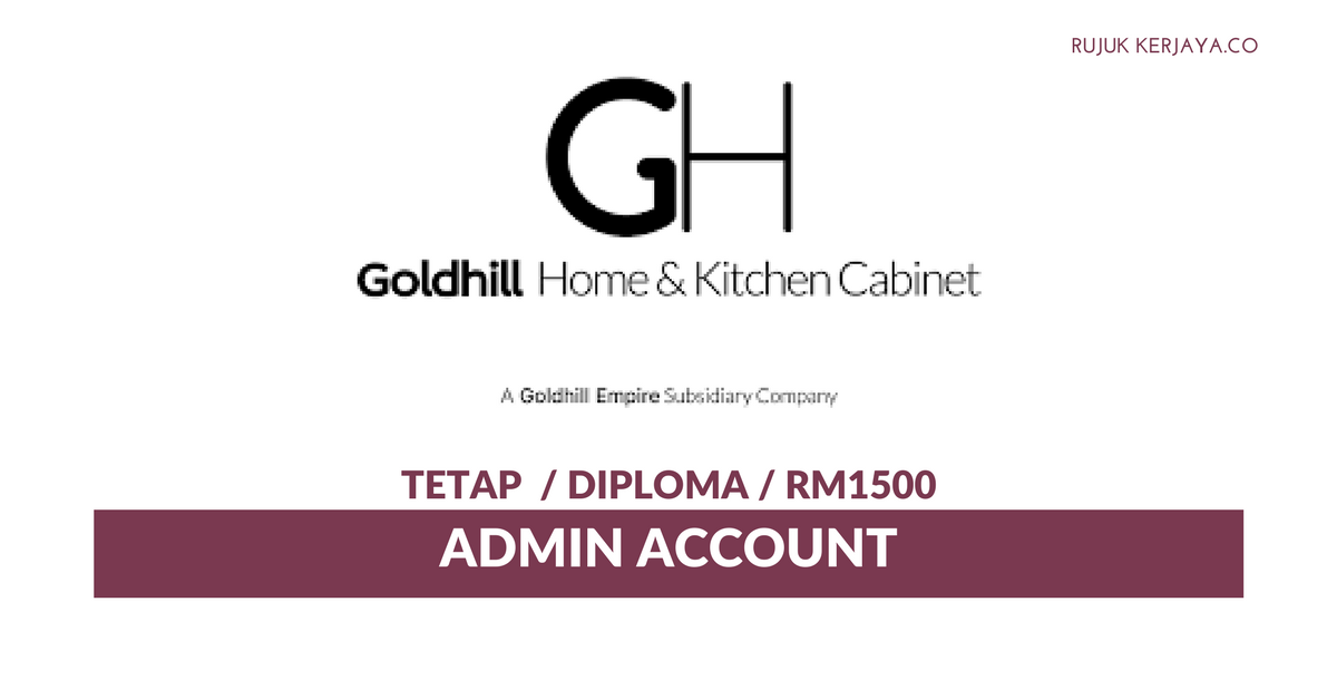 Goldhill Home & Kitchen Cabinet ~ Admin Account