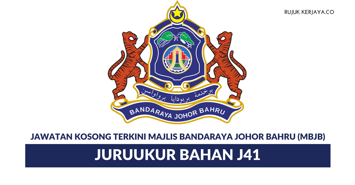 Majlis Bandaraya Johor Bahru (MBJB) ~ Juruukur Bahan J41