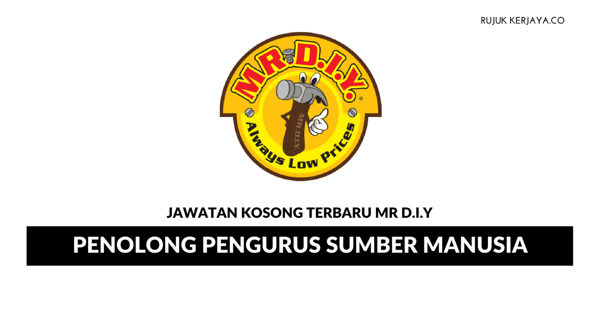 Mr. D.I.Y. Trading ~ Penolong Pengurus Sumber Manusia