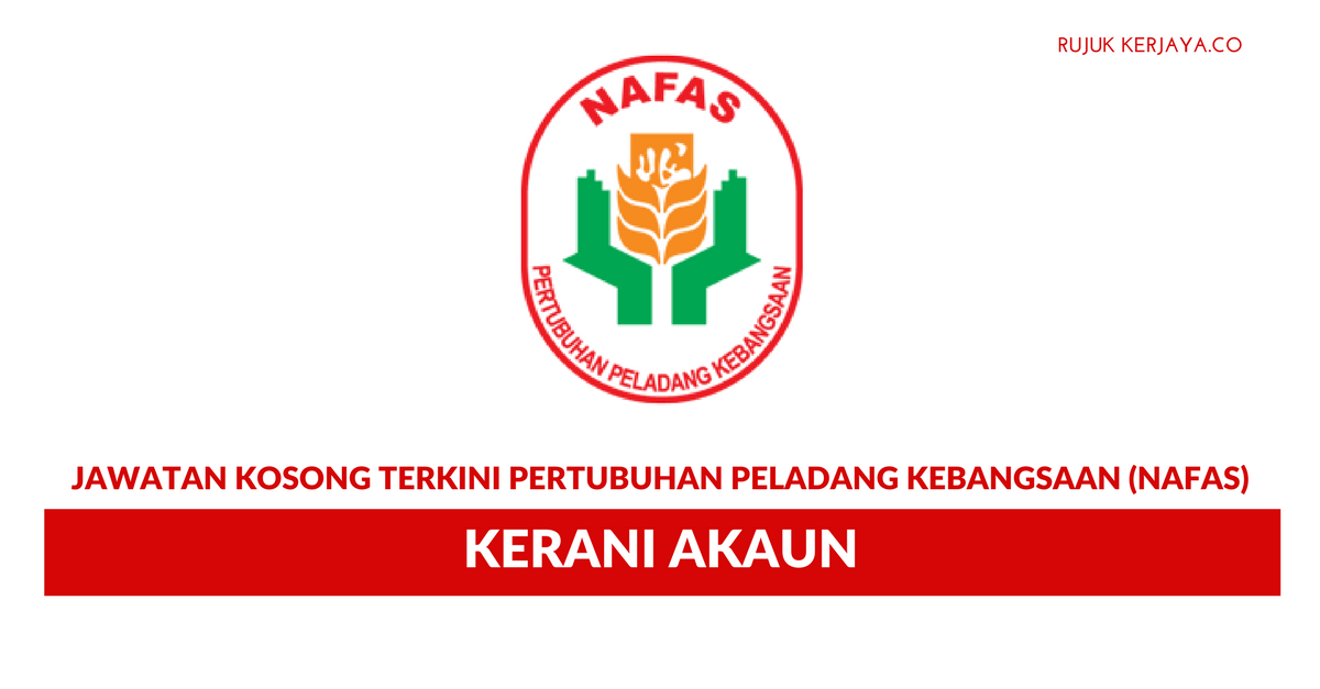 Pertubuhan Peladang Kebangsaan (Nafas) ~ Kerani Akaun