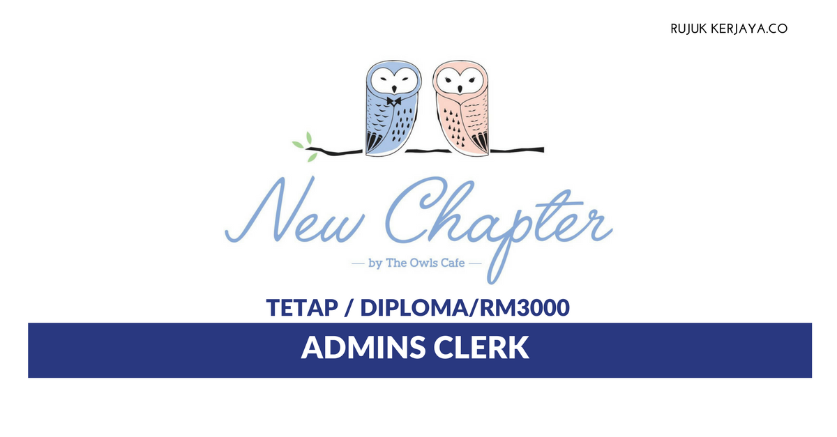The Owls Cafe ~ Admins Clerk