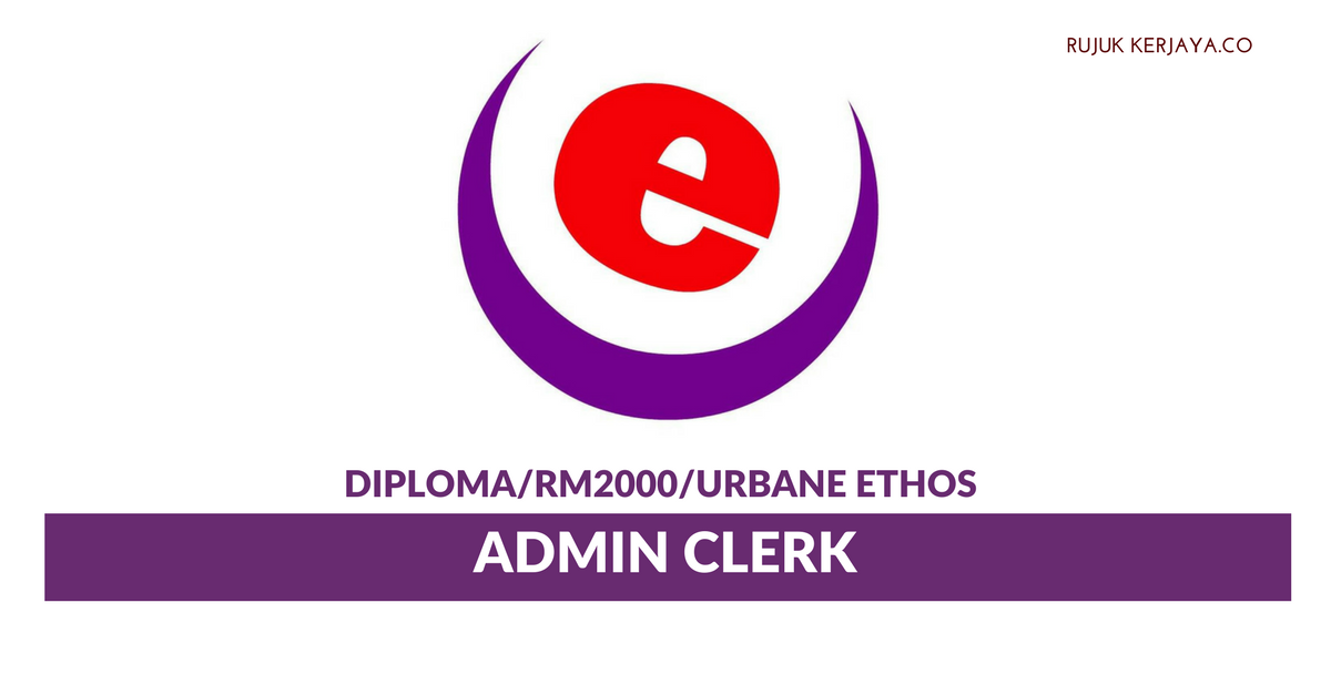 Urbane Ethos ~ Admin Clerk