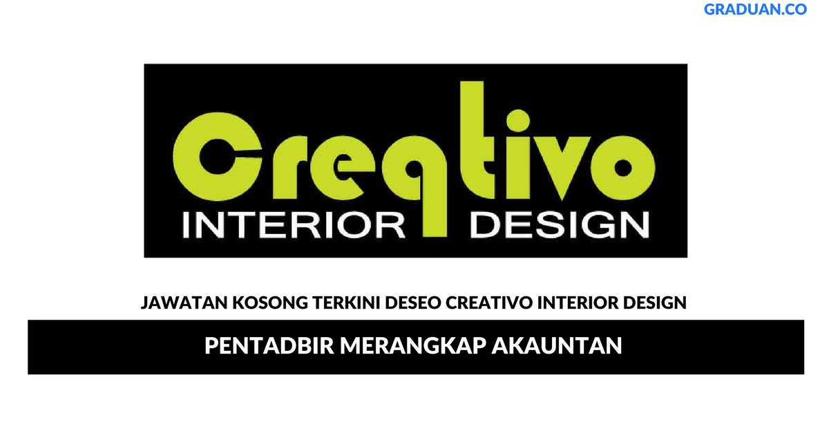 Permohonan Jawatan Kosong Terkini Deseo Creativo Interior Design