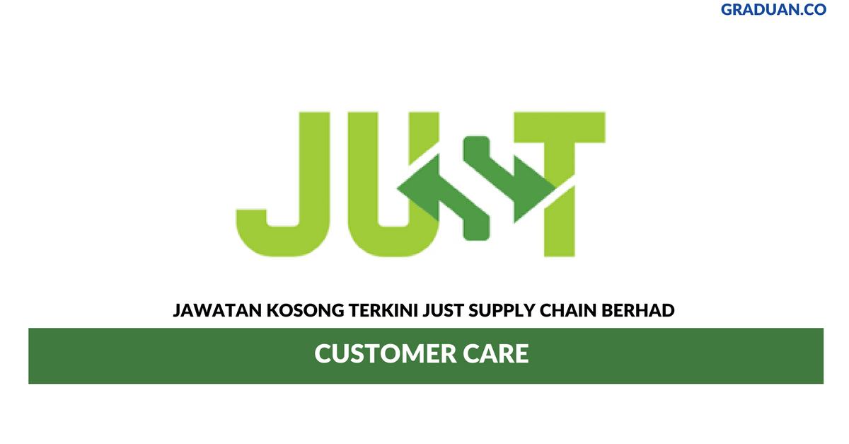 Permohonan Jawatan Kosong Terkini Just Supply Chain Berhad