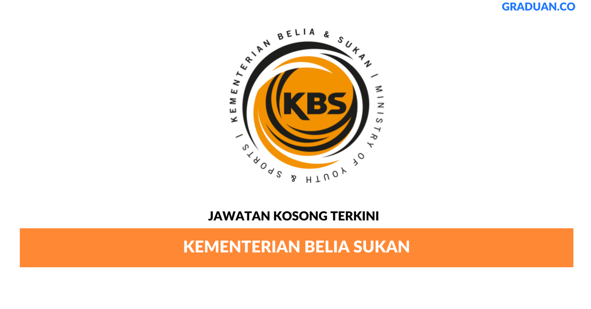 Permohonan Jawatan Kosong Terkini Kementerian Belia Sukan