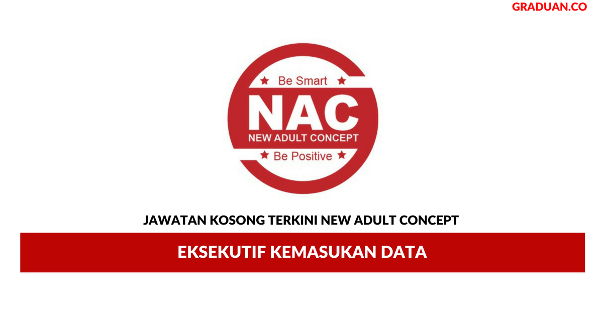 Permohonan Jawatan Kosong Terkini New Adult Concept