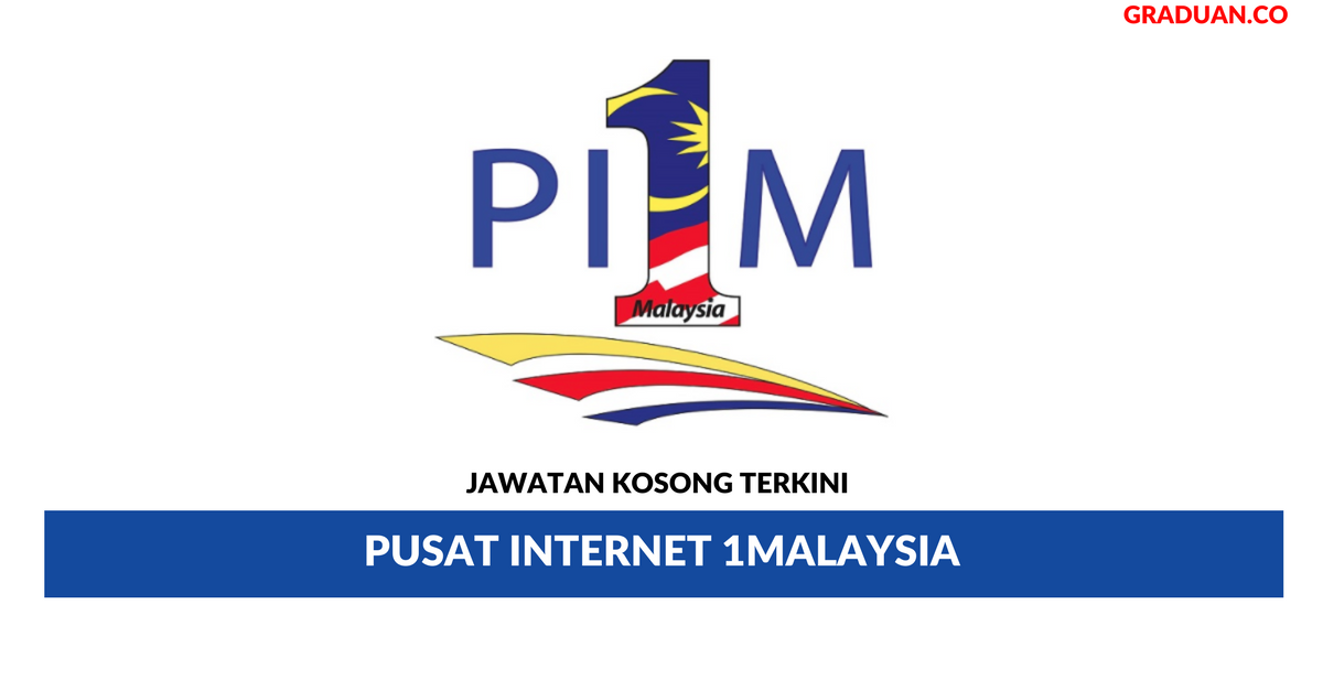 Permohonan Jawatan Kosong Terkini Pusat Internet 1Malaysia