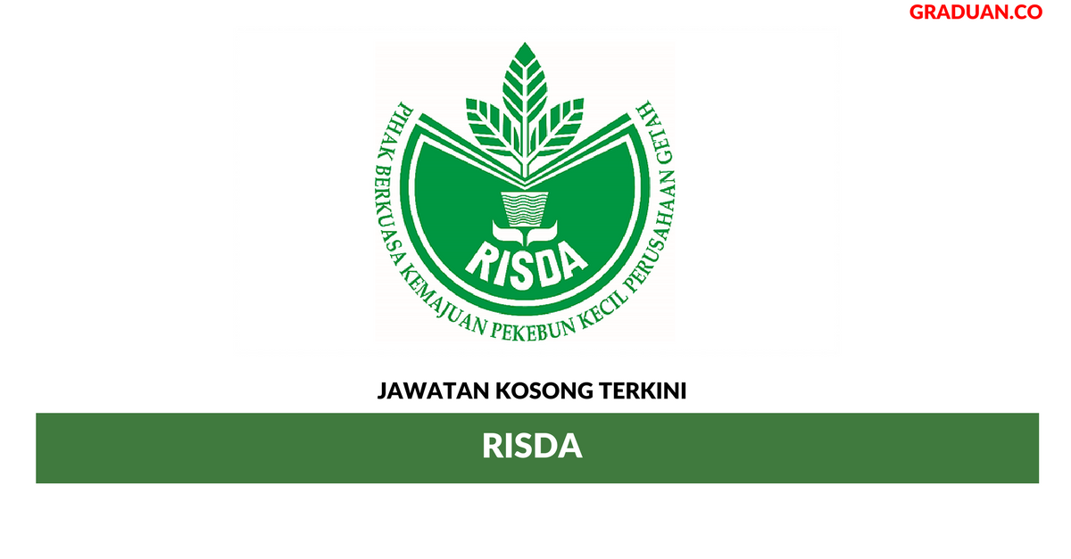 Permohonan Jawatan Kosong Terkini RISDA Espek