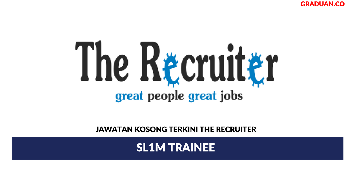 Permohonan Jawatan Kosong Terkini The Recruiter