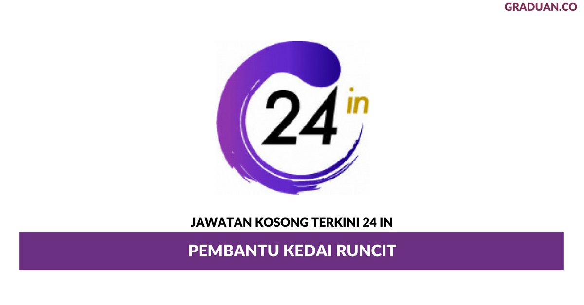 Permohonan Jawatan Kosong Terkini 24 In