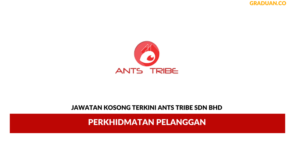 Permohonan Jawatan Kosong Terkini Ants Tribe Sdn Bhd