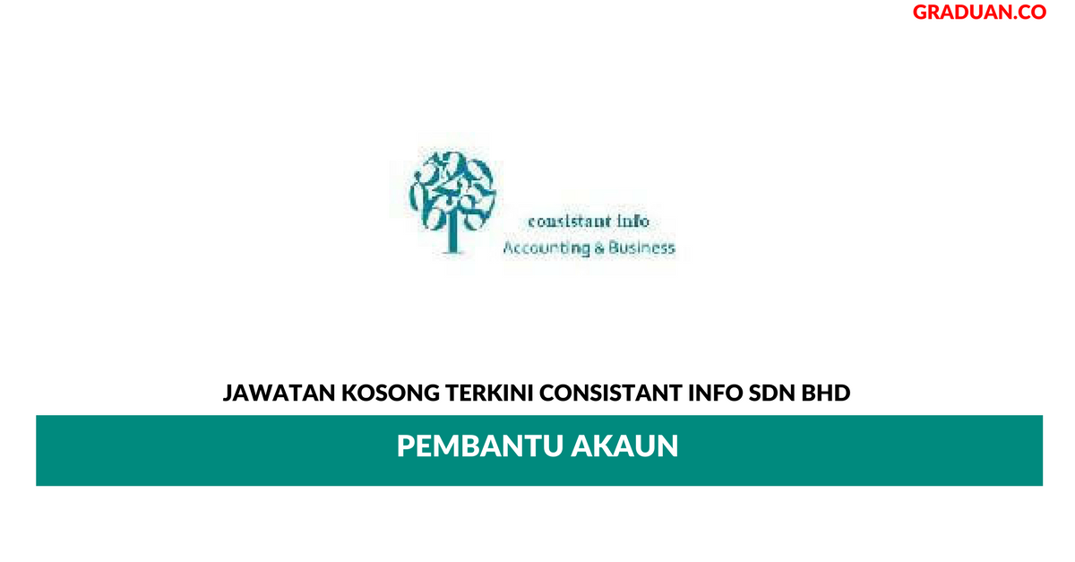 Permohonan Jawatan Kosong Terkini Consistant Info Sdn Bhd