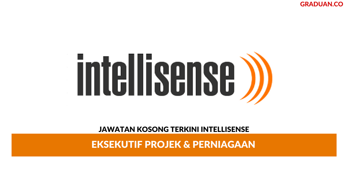 Permohonan Jawatan Kosong Terkini Intellisense Sdn Bhd