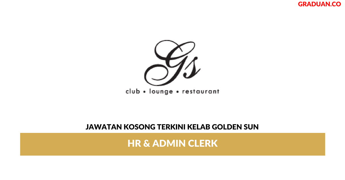 Permohonan Jawatan Kosong Terkini Kelab Golden Sun