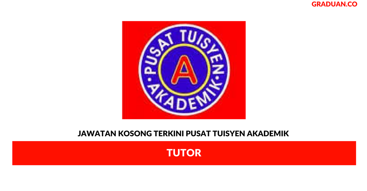 Permohonan Jawatan Kosong Terkini Pusat Tuisyen Akademik
