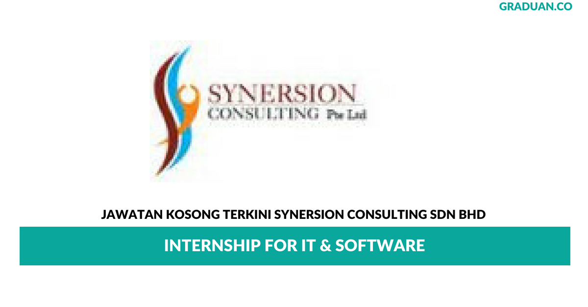 Permohonan Jawatan Kosong Terkini Synersion Consulting Sdn Bhd