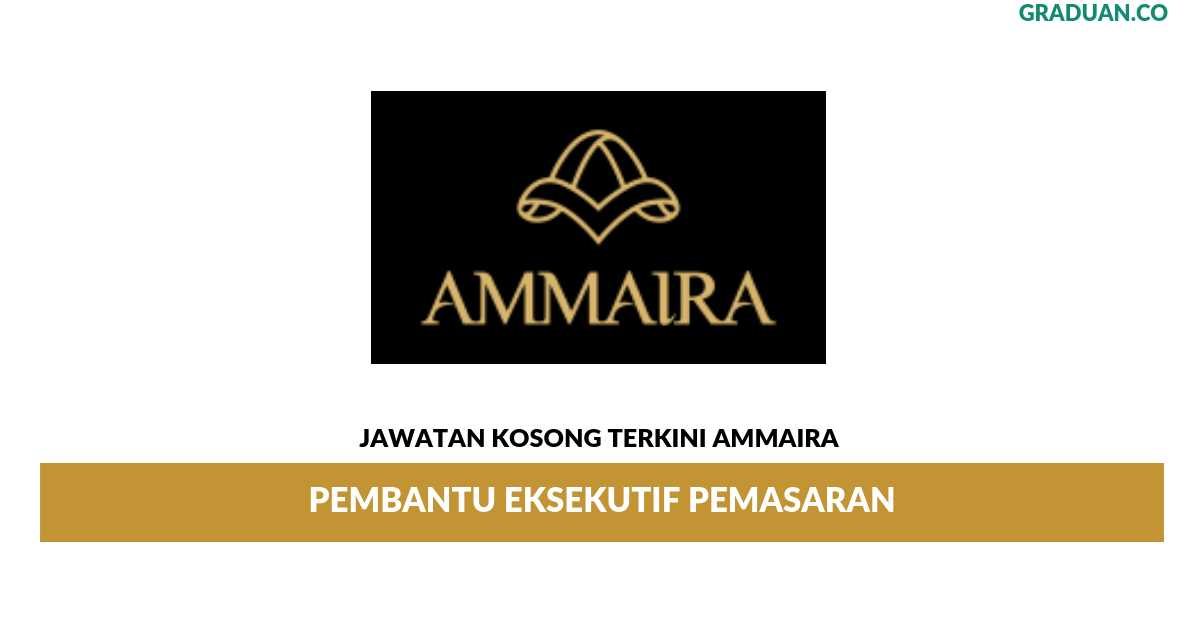 Permohonan Jawatan Kosong Terkini Ammaira