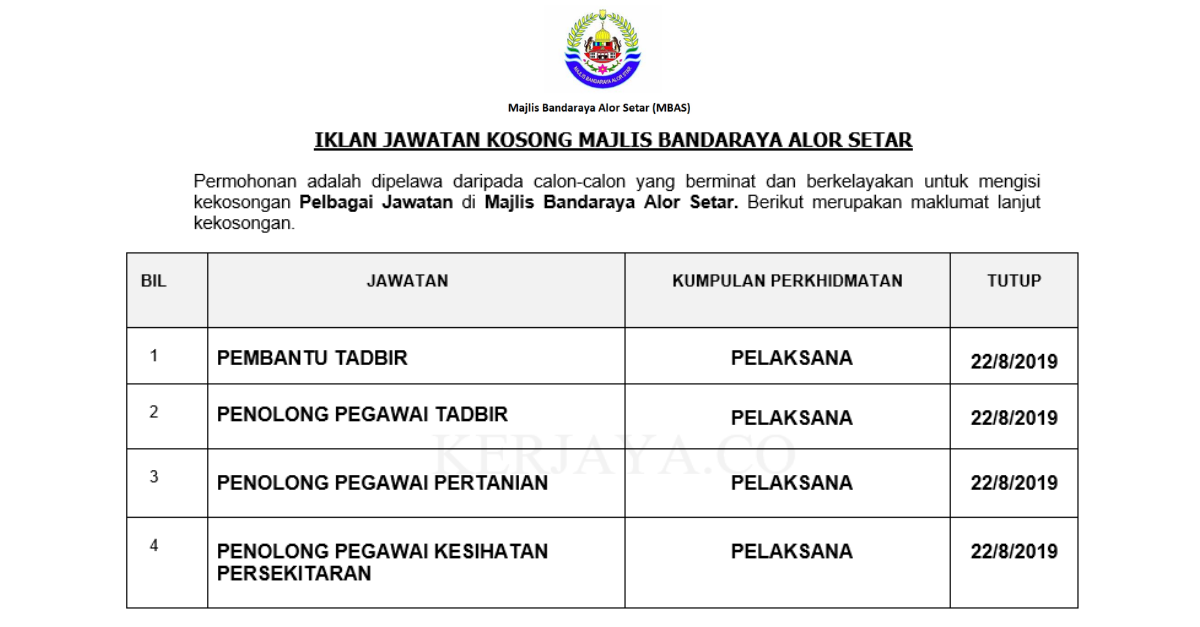 Majlis Bandaraya Alor Setar (MBSA)