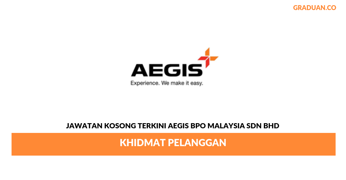 Permohonan Jawatan Kosong Terkini Aegis BPO Malaysia