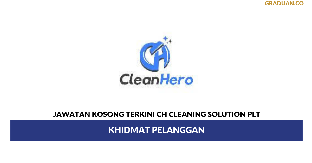 Permohonan Jawatan Kosong Terkini CH Cleaning Solution Plt
