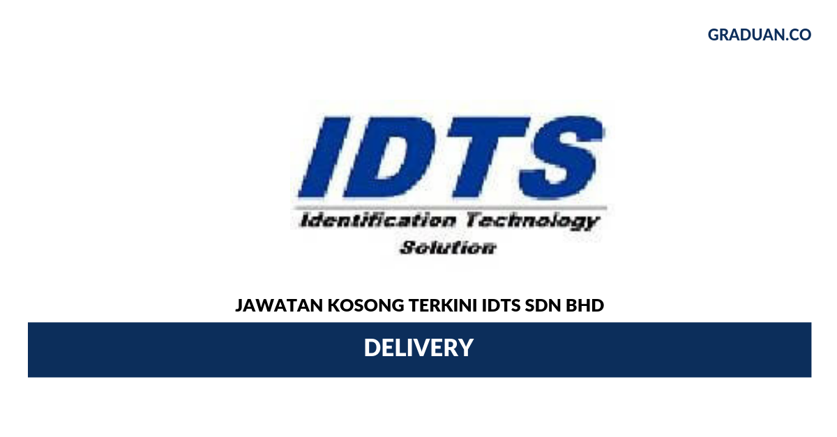 Permohonan Jawatan Kosong Terkini IDTS Sdn Bhd