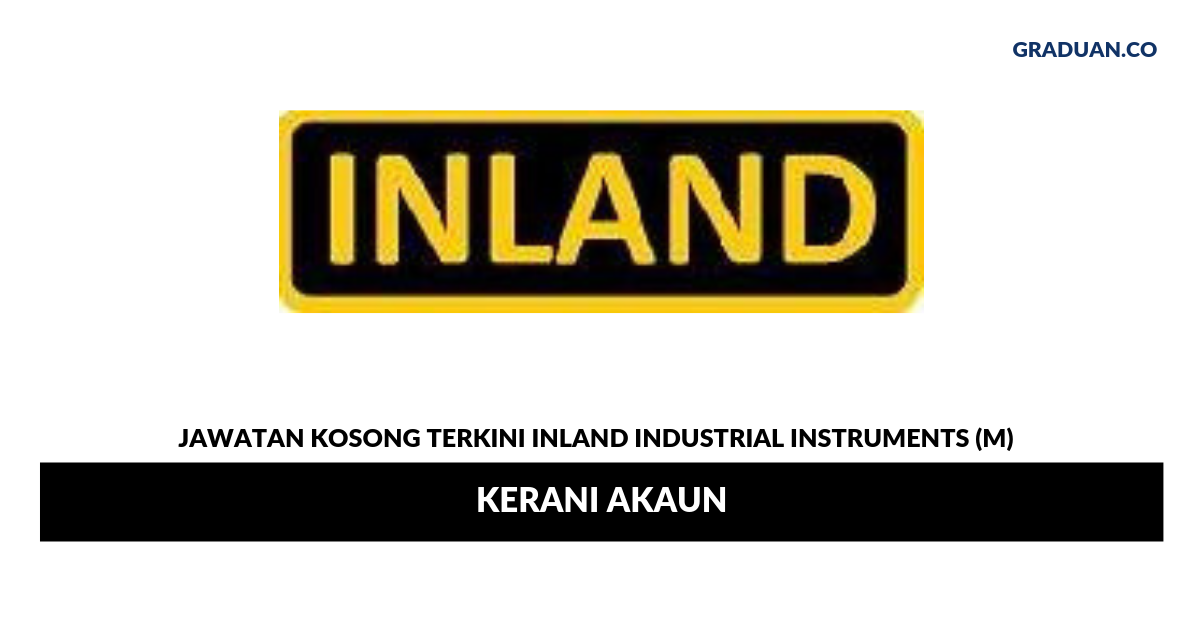 Permohonan Jawatan Kosong Terkini Inland Industrial Instruments (M)