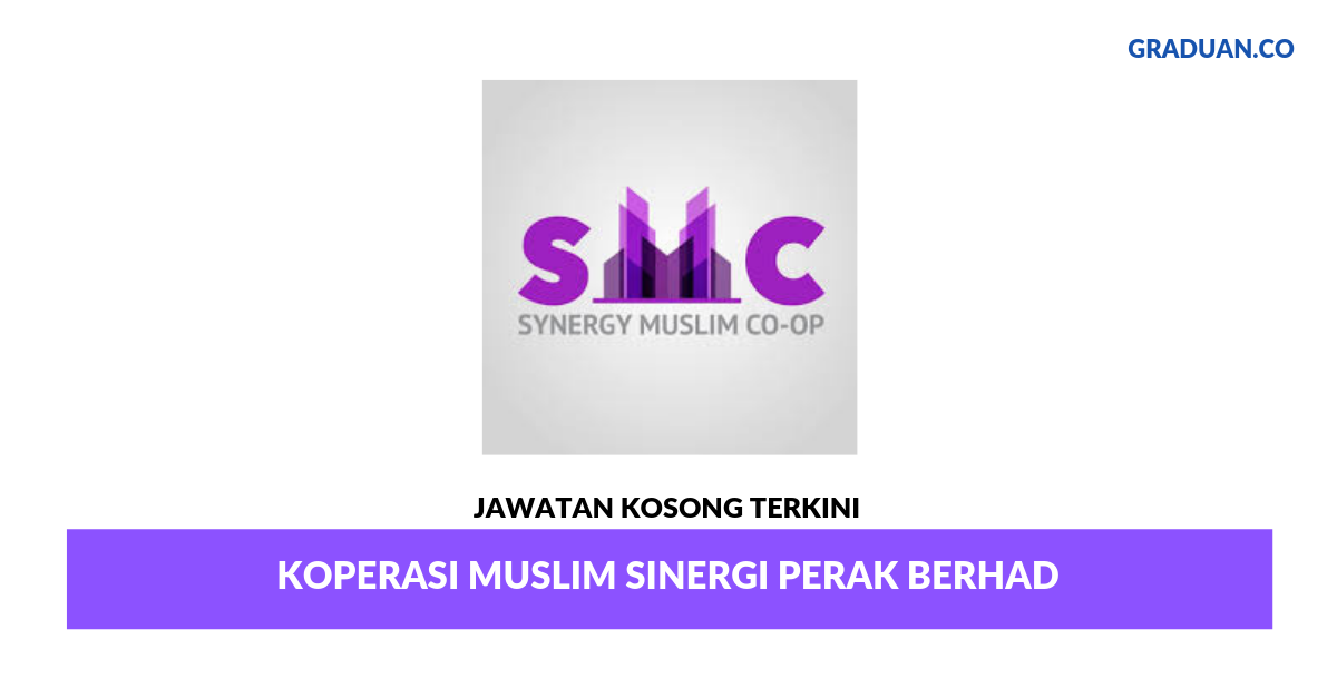 Permohonan Jawatan Kosong Terkini Koperasi Muslim Sinergi Perak Berhad