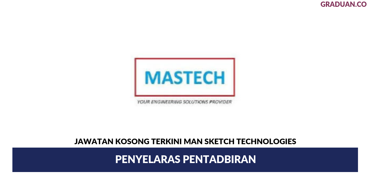 Permohonan Jawatan Kosong Terkini Man Sketch Technologies