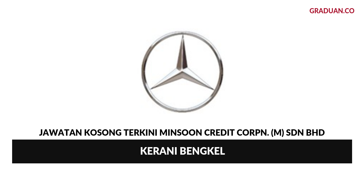 Permohonan Jawatan Kosong Terkini Minsoon Credit Corpn. (M)