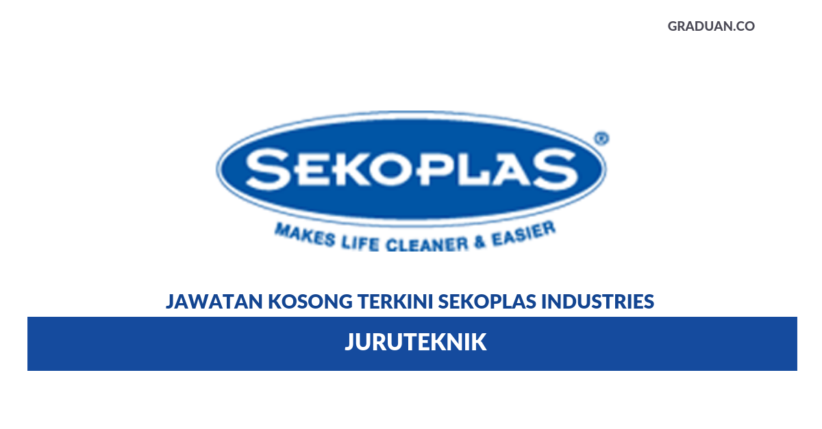 Permohonan Jawatan Kosong Terkini Sekoplas Industries
