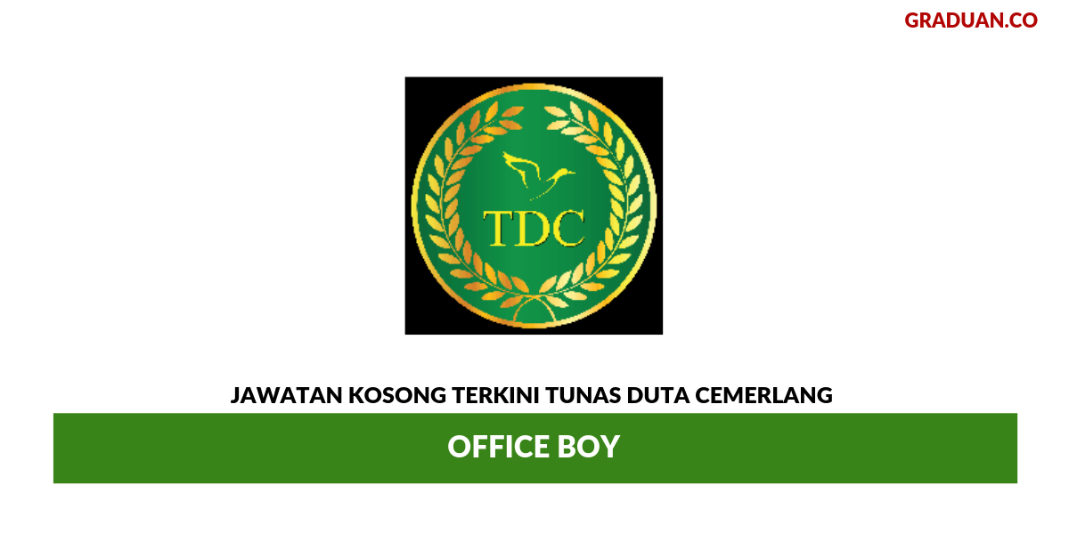 Permohonan Jawatan Kosong Terkini Tunas Duta Cemerlang