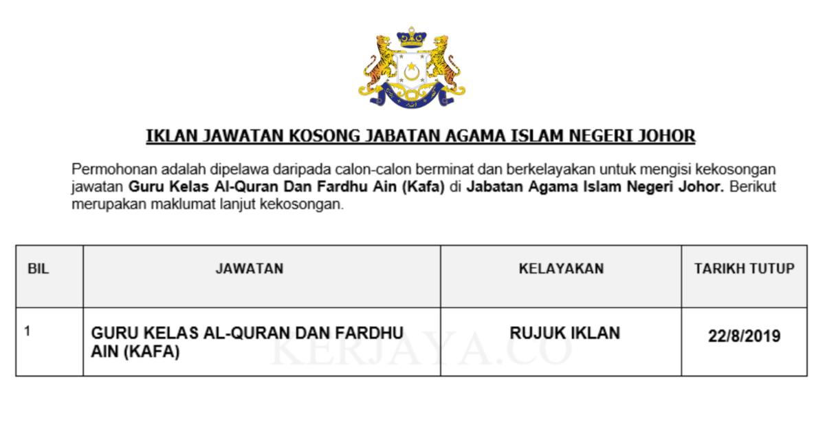 Jabatan Agama Islam Negeri Johor