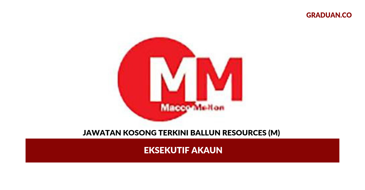 Permohonan Jawatan Kosong MACCO MELTON