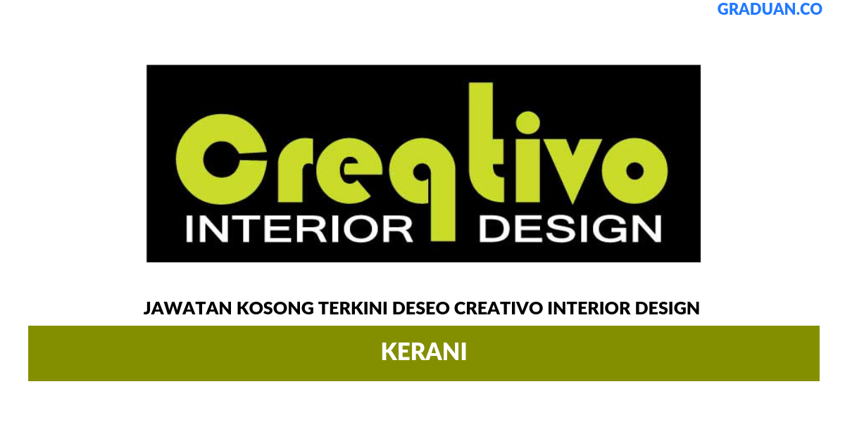 Permohonan Jawatan Kosong Terkini Deseo Creativo Interior Design