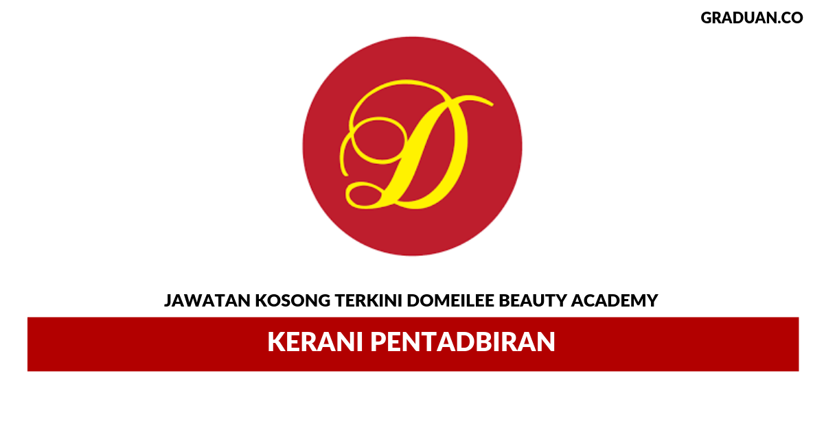 Permohonan Jawatan Kosong Terkini Domeilee Beauty Academy