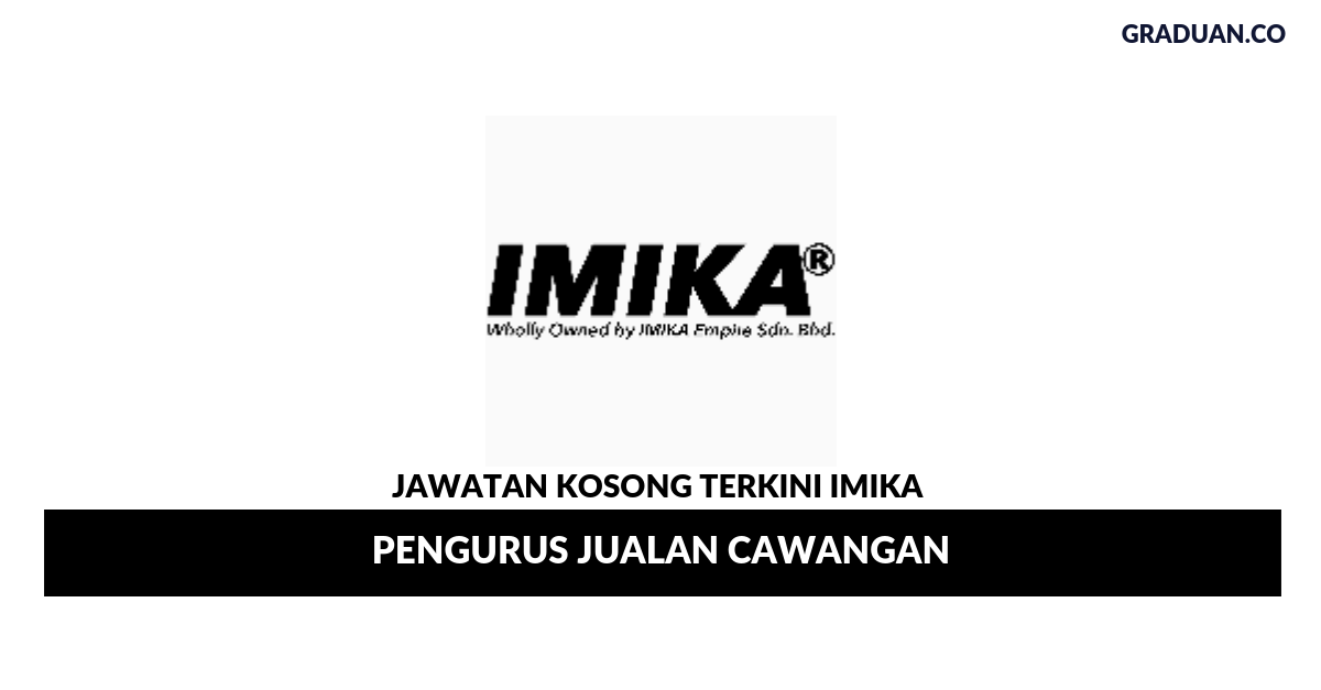 Permohonan Jawatan Kosong Terkini IMIKA