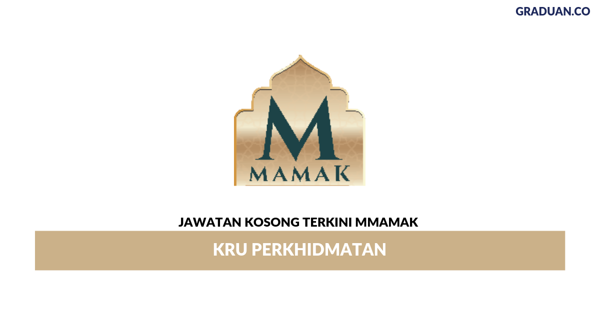 Permohonan Jawatan Kosong Terkini MMamak