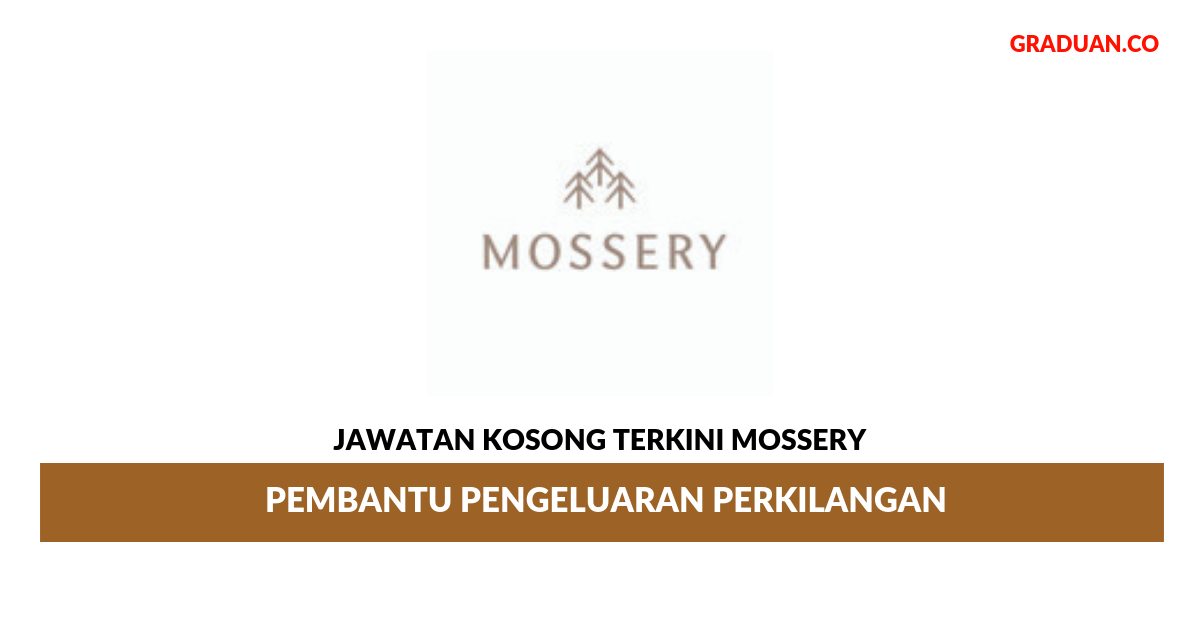 Permohonan Jawatan Kosong Terkini Mossery