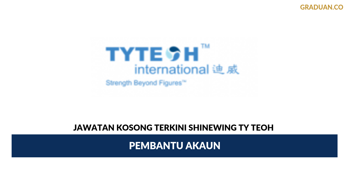 Permohonan Jawatan Kosong Terkini ShineWing TY Teoh
