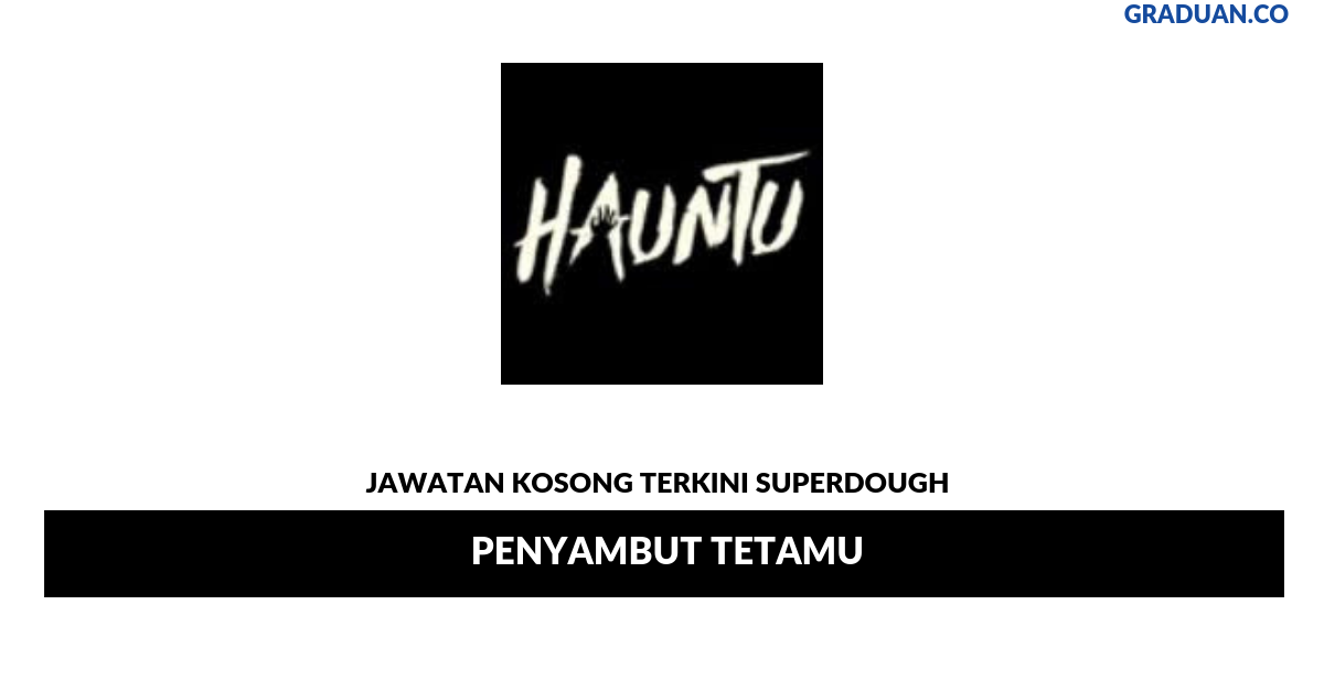 Permohonan Jawatan Kosong Terkini Superdough