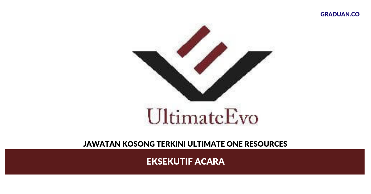Permohonan Jawatan Kosong Terkini Ultimate One Resources