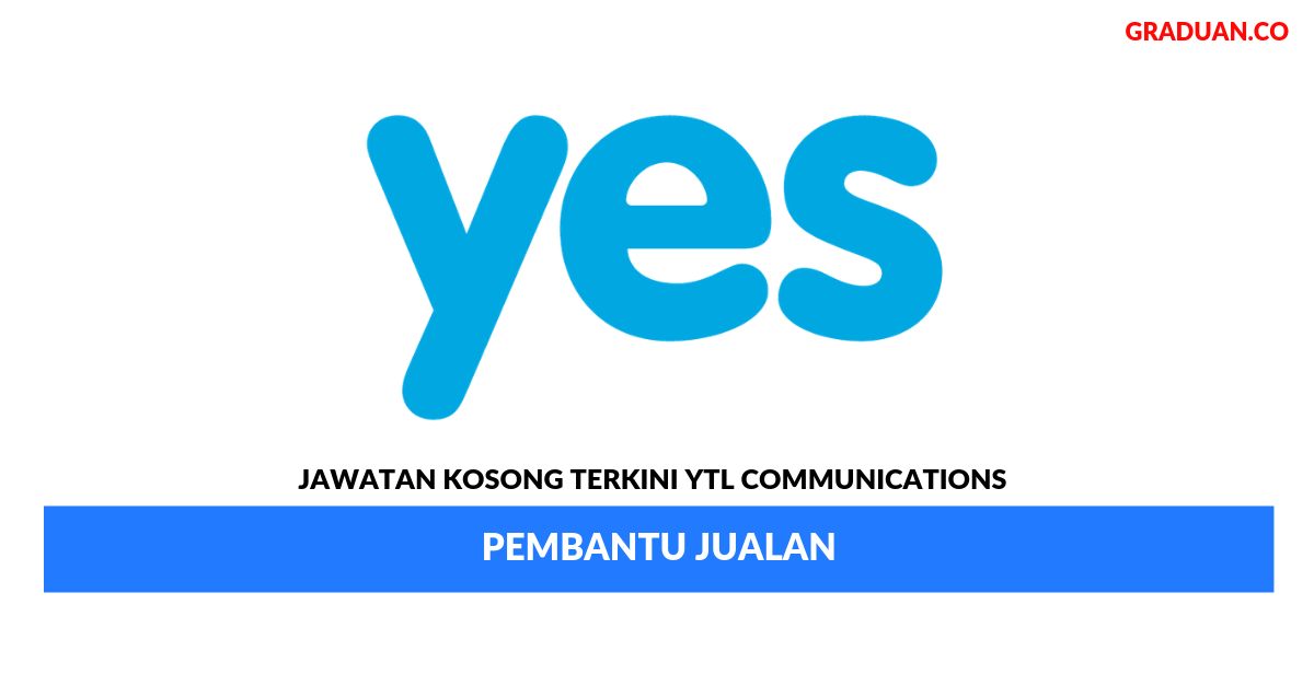 Permohonan Jawatan Kosong YTL Communications
