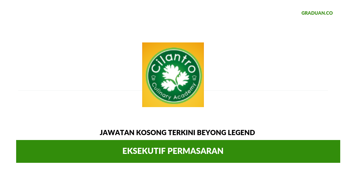 Permohonan Jawatan Kosong Terkini Beyong Legend
