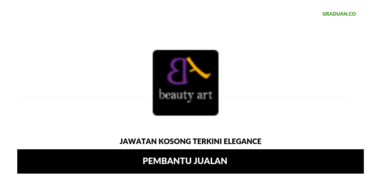 Permohonan Jawatan Kosong Terkini Elegance