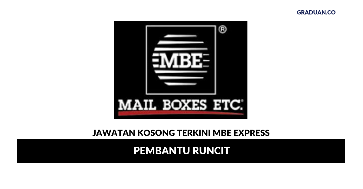 Permohonan Jawatan Kosong Terkini MBE Express