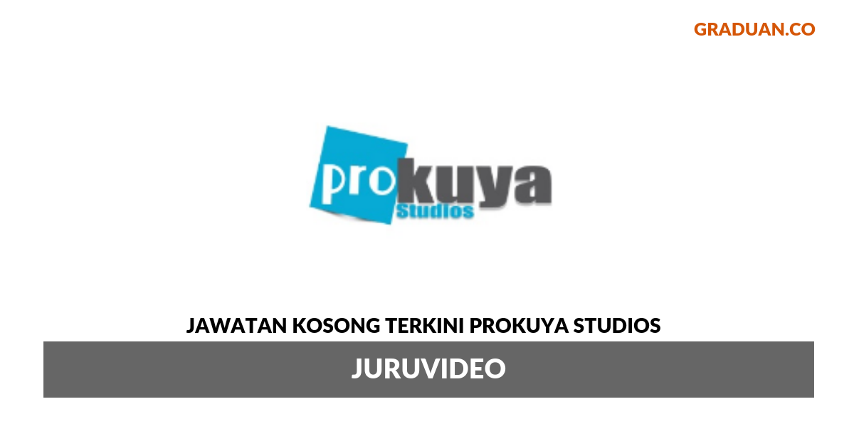 Permohonan Jawatan Kosong Terkini Prokuya Studios