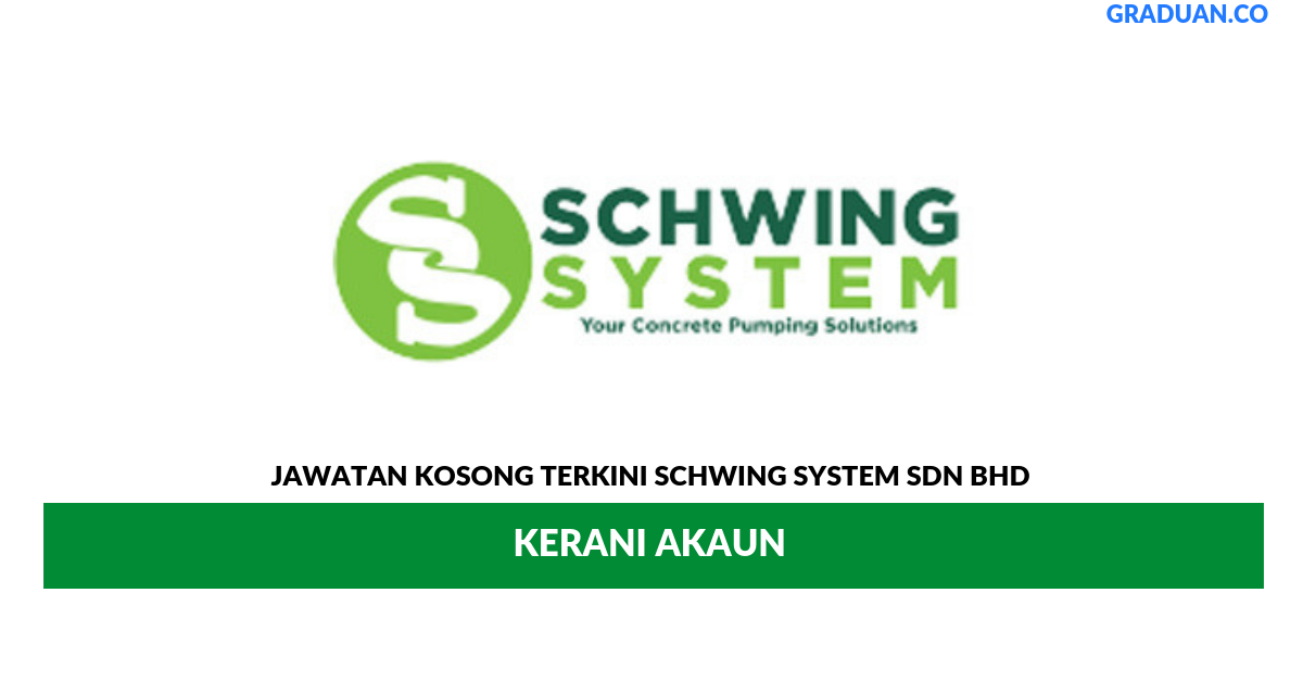 Permohonan Jawatan Kosong Terkini Schwing System