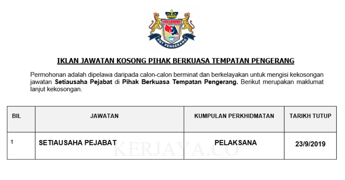 Pihak Berkuasa Tempatan Pengerang