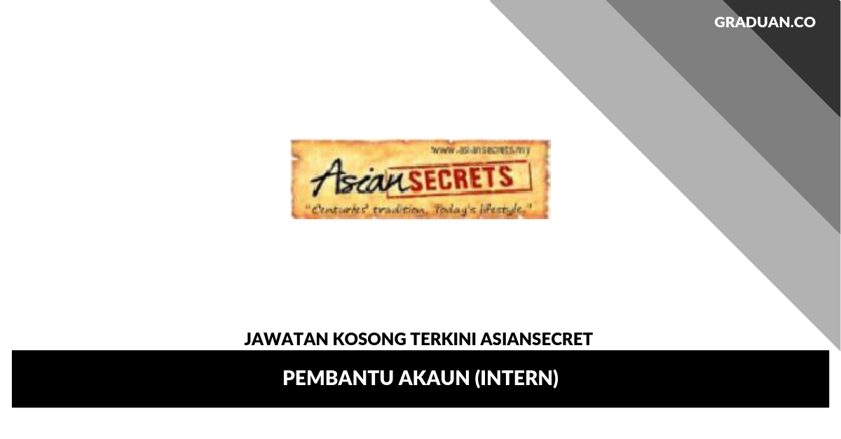 Jawatan Kosong Terkini AsianSecret