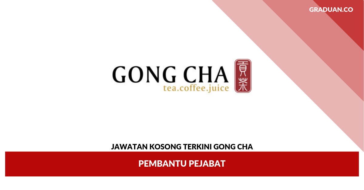 _Jawatan Kosong Terkini Gong Cha